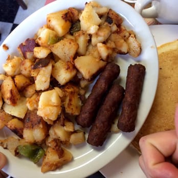 Kenny's Pit Stop - Side of home fries and deep fried sausage - Breakfast & Brunch Near Me - Pequannock Township, New Jersey Kenny's Pit Stop - Side of home fries and deep fried sausage - Breakfast & Brunch Near Me - Pequannock Township, New Jersey