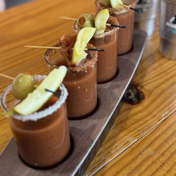 Mullets - Bloody Mary flight - Breakfast & Brunch Near Me - Des Moines, Iowa