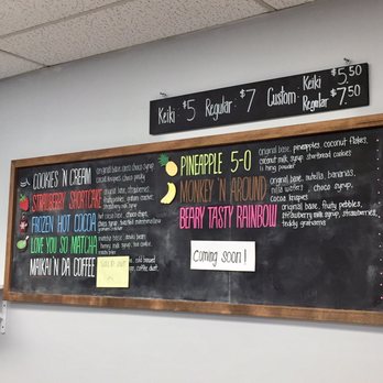 Sweet Creams - Menu 4/17 - Ice Cream & Frozen Yogurt Near Me - Honolulu, Hawaii