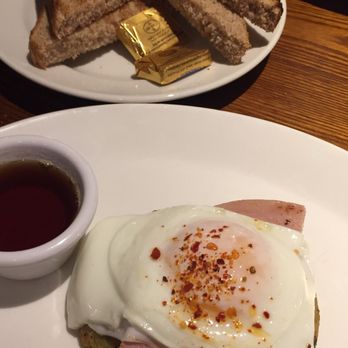 Bridge - Ham, Egg, and Bubble 'N' Squeak Stack - Breakfast & Brunch Near Me - London, XGL Bridge - Ham, Egg, and Bubble 'N' Squeak Stack - Breakfast & Brunch Near Me - London, XGL