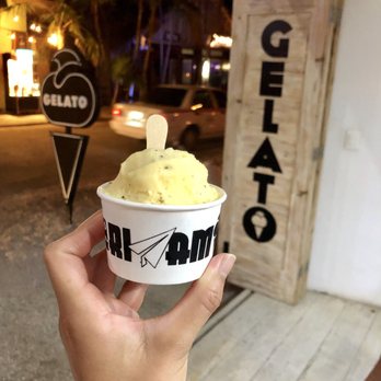 Origami - Passion fruit sorbet - Ice Cream & Frozen Yogurt Near Me - Tulum, ROO