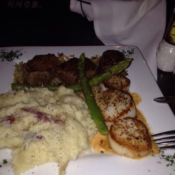Timber Lodge - Filet and Scallops Combo - Steakhouses Near Me - Medina, Ohio