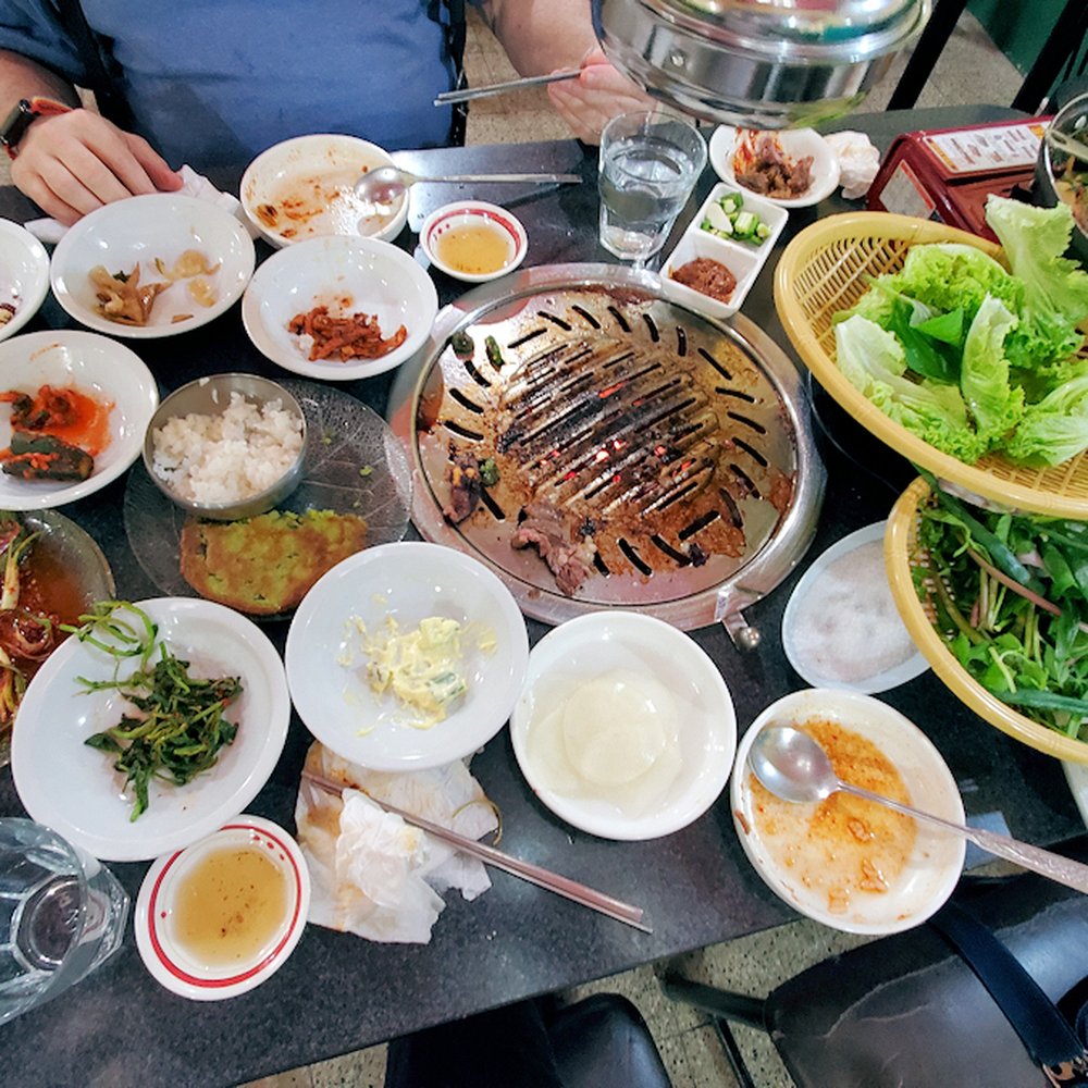 Cho Dae Gam - The barbecue spread - Korean Near Me - Buenos Aires, C