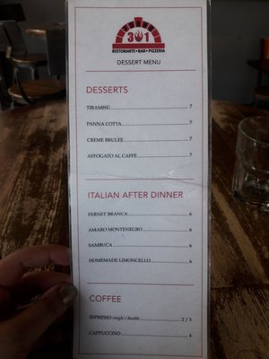Menu photo 5 Forno 301 Phoenix Phoenix, AZ