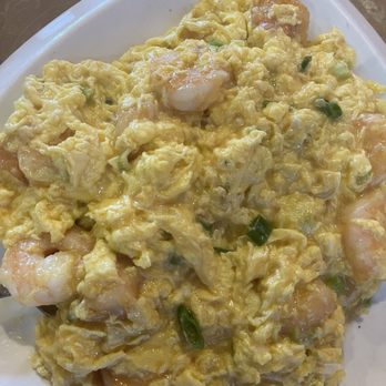Bamboo House Austin - Shrimp with fluffy eggs - Chinese Near Me - Austin, Texas Bamboo House Austin - Shrimp with fluffy eggs - Chinese Near Me - Austin, Texas