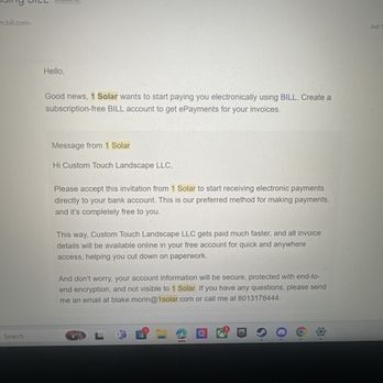1Solar Roofing - Last email from 1 solar before they stopped responding to us. - Solar Installation Near Me 1Solar Roofing - Last email from 1 solar before they stopped responding to us. - Solar Installation Near Me