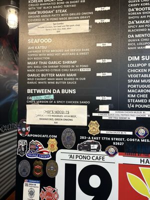 Menu photo 2 Ai Pono Cafe Costa Mesa, CA