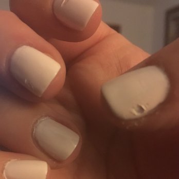 Sugar Nails - Right hand, taken three hours later; how are they still not dry??? - Waxing Near Me - Marietta, Georgia Sugar Nails - Right hand, taken three hours later; how are they still not dry??? - Waxing Near Me - Marietta, Georgia