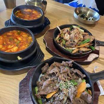 Tang Jip - Beef bulgogi, chicken & spicy tofu soup - Korean Near Me - Concord, California