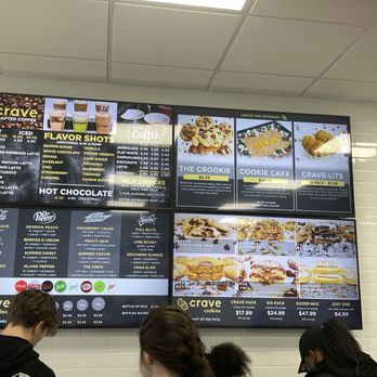 Crave Cookies - Menú - Desserts Near Me - Joliet, Illinois Crave Cookies - Menú - Desserts Near Me - Joliet, Illinois