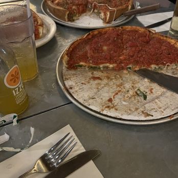 Zachary's Chicago Pizza - Chicken special deep dish and spinach deep dish - Pizza Near Me - Pleasant Hill, California Zachary's Chicago Pizza - Chicken special deep dish and spinach deep dish - Pizza Near Me - Pleasant Hill, California