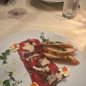 Potente - Beef carpaccio - Italian Near Me - Houston, Texas