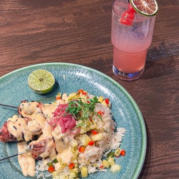 Fair Ketch - Maui Chicken Skewers & Tiki Melon Twist - Sports Bars Near Me - Fort Lauderdale, Florida Fair Ketch - Maui Chicken Skewers & Tiki Melon Twist - Sports Bars Near Me - Fort Lauderdale, Florida
