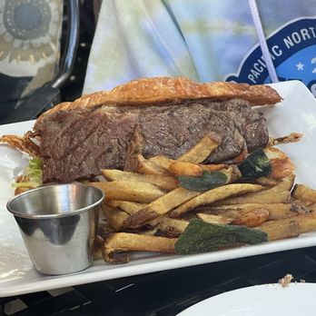Flat Iron Grill - Ribeye Croissant* - Steakhouses Near Me - Issaquah, Washington