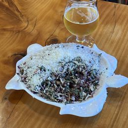 Bookie's Kale & Chicory Caesar salad $15