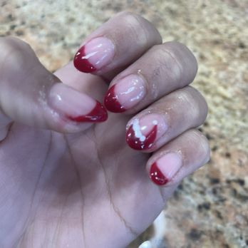 Nail Spa at Lincoln View - a close up of my christmas nails - Nail Salons Near Me - Phoenix, Arizona Nail Spa at Lincoln View - a close up of my christmas nails - Nail Salons Near Me - Phoenix, Arizona