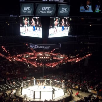 United Center - View of the Octagon from the cheapest 300 section seats. UFC on Fox 20 - Stadiums & Arenas Near Me - Chicago, Illinois United Center - View of the Octagon from the cheapest 300 section seats. UFC on Fox 20 - Stadiums & Arenas Near Me - Chicago, Illinois