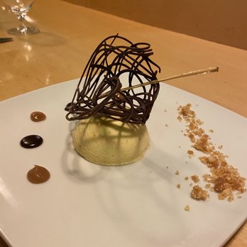 SKADI - Frozen Caramelized macadamia nutend vanilla bean parfait - Modern European Near Me - Mammoth Lakes, California SKADI - Frozen Caramelized macadamia nutend vanilla bean parfait - Modern European Near Me - Mammoth Lakes, California