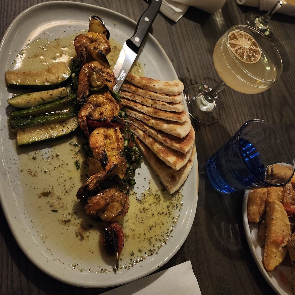 Avli - Pork souvlaki - Greek Near Me - Milwaukee, Wisconsin