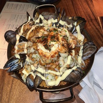 El Five - Large Seafood paella - Tapas/Small Plates Near Me - Denver, Colorado El Five - Large Seafood paella - Tapas/Small Plates Near Me - Denver, Colorado