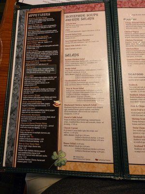 Menu photo 4 Owen O'Leary's Westborough, MA Menu photo 4 Owen O'Leary's Westborough, MA