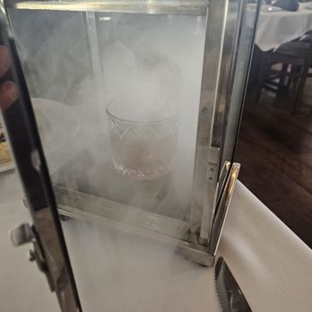 Federal American Grill - Smoked old fashioned! - New American Near Me - Katy, Texas