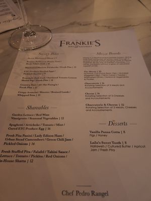 Menu photo 8 Frankie's Sips & Savories Cincinnati, OH