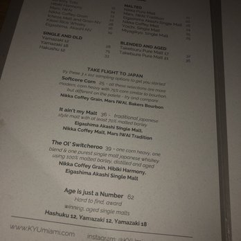 Kyu - Asian Fusion Near Me - Miami, Florida
