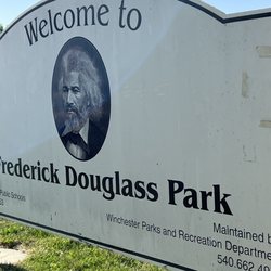 The Frederick Douglass Park Club - Park sign