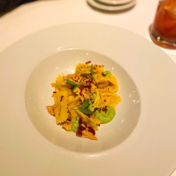 Barolo Grill - Agnolotti allo zafferano - Italian Near Me - Denver, Colorado