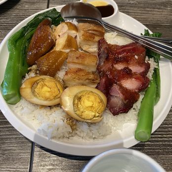 Koi Palace Express - The bbq combo was my second favorite, the bbq pork was my fav o. This dish - Cantonese Near Me - Dublin, California