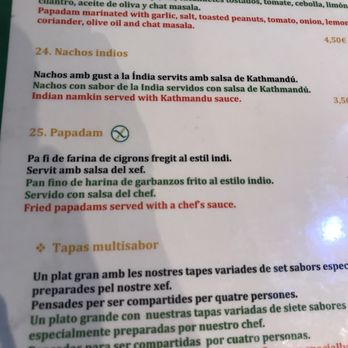 Veggie Garden - Pix of menu offerings - Vegan Near Me - Barcelona, B