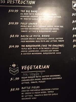 Menu photo 8 The Burgernator Toronto, ON