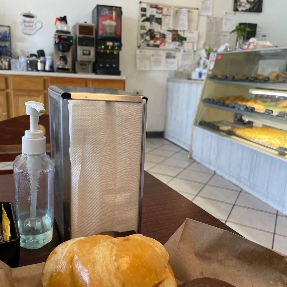 a sandwich and a donut a sandwich and a donut