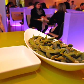 Morimoto - edamamae, fresh soybeans with sea salt.  It was overcooked - Japanese Near Me - Philadelphia, Pennsylvania