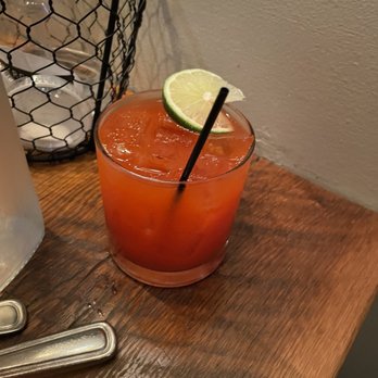 Metropolis - CRANBERRY MARGARITA - New American Near Me - Boston, Massachusetts