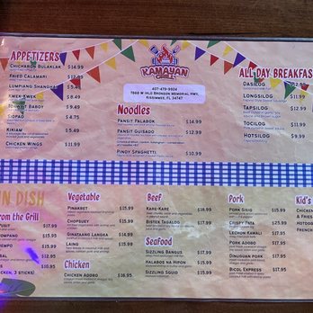 Kamayan Grill - Filipino Near Me - Kissimmee, Florida