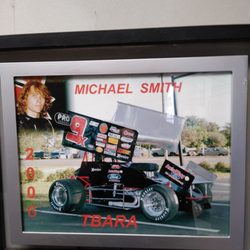 Smith's Auto Repair - Jeff's son Race car Driver Michael then. Now airline mechanic!!!