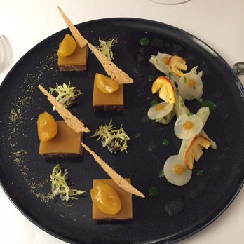 Restaurant Maison Lameloise - first course - French Near Me - Chagny, 71 Restaurant Maison Lameloise - first course - French Near Me - Chagny, 71