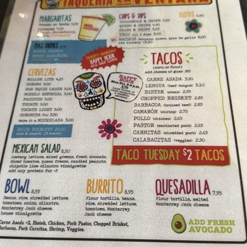 Taqueria La Ventana - Menu as of 1/9/26 - Mexican Near Me - Dallas, Texas Taqueria La Ventana - Menu as of 1/9/26 - Mexican Near Me - Dallas, Texas