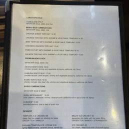 Lunch specials Lunch specials