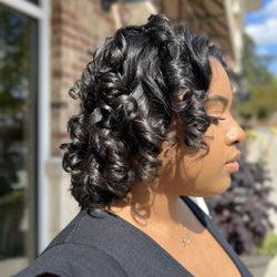 Shades of Color Salon & Hair Company - Silk Press w/Curls