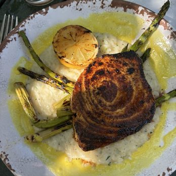 Mar Vista Dockside Restaurant & Pub - GRILLED SWORDFISH RISOTTO - Seafood Near Me - Longboat Key, Florida