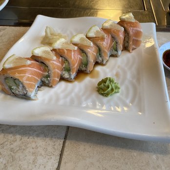 Yamato Japanese Restaurant - Sunset roll! One of my faves! - Japanese Near Me - Orem, Utah Yamato Japanese Restaurant - Sunset roll! One of my faves! - Japanese Near Me - Orem, Utah