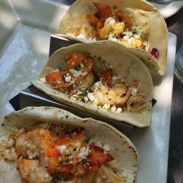 Lobster and shrimp tacos Lobster and shrimp tacos