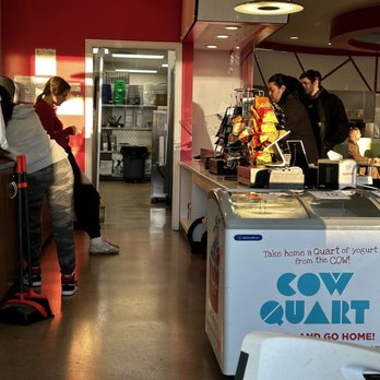 Smart Cow Yogurt Bar - 2 workers both on their phones while ignoring customers - Ice Cream & Frozen Yogurt Near Me - Green Bay, Wisconsin Smart Cow Yogurt Bar - 2 workers both on their phones while ignoring customers - Ice Cream & Frozen Yogurt Near Me - Green Bay, Wisconsin