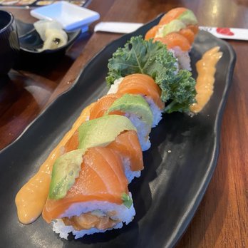Dono Sushi Cafe - Salmon Lovers Roll - Sushi Bars Near Me - Chino, California