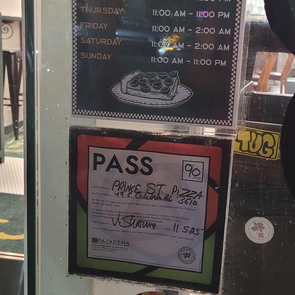 Prince Street Pizza - Pizza Near Me - Pasadena, California