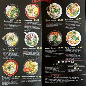 Hokkaido - Menu - Sushi Bars Near Me - Richmond, Kentucky Hokkaido - Menu - Sushi Bars Near Me - Richmond, Kentucky