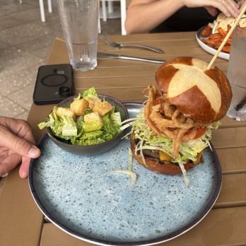 Palm Bar - Bison burger Caesar salad - Salad Near Me - Lakewood Ranch, Florida Palm Bar - Bison burger Caesar salad - Salad Near Me - Lakewood Ranch, Florida